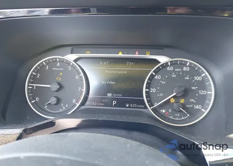 2022 Nissan Pathfinder Sl 4Wd z USA, uszkodzony, nr VIN 5N1DR3CC2NC260545